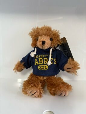 NHL Buffalo Sabres Hockey Brown Teddy Bear Plush